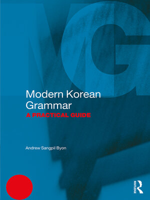 cover image of Modern Korean Grammar
